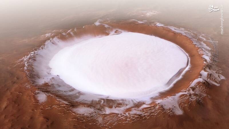  زمستان شگفت‌انگیز در مریخ + عکس