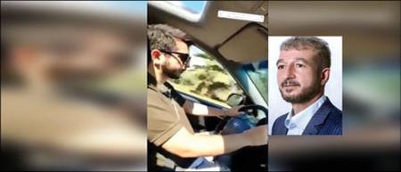 تفریح آقازاده ای با خودروی بیت المال! +عکس