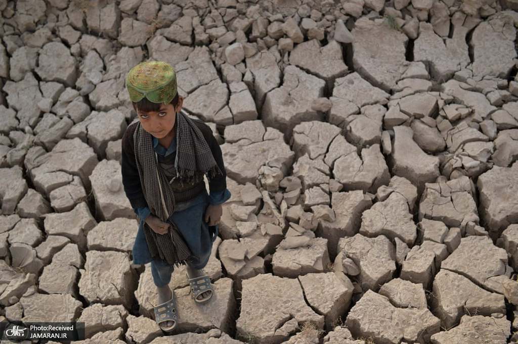 خشکسالی شدید مزارع در افغاستان + عکس