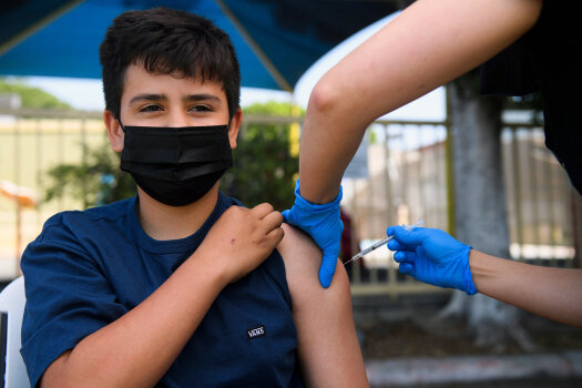 تست واکسن برکت روی کودکان 12 تا 18 سال از هفته آتی