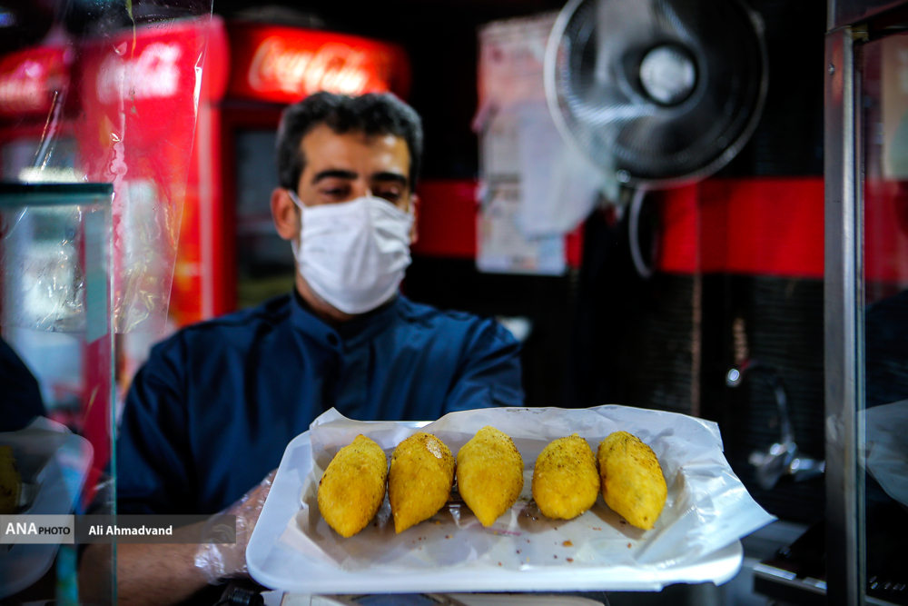 طبخ غذاهای عربی در جنوب تهران + عکس