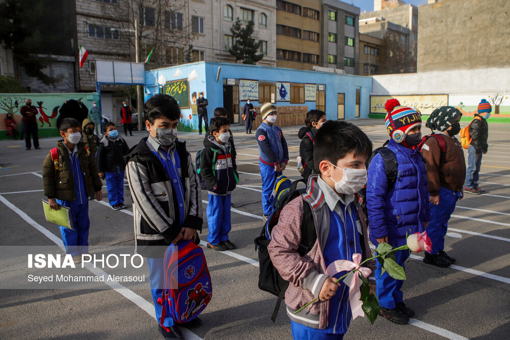 بازگشایی مدارس مشهد+ عکس