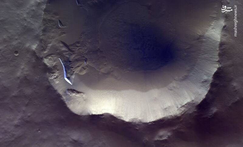 یخبندان در مریخ را ببینید + عکس