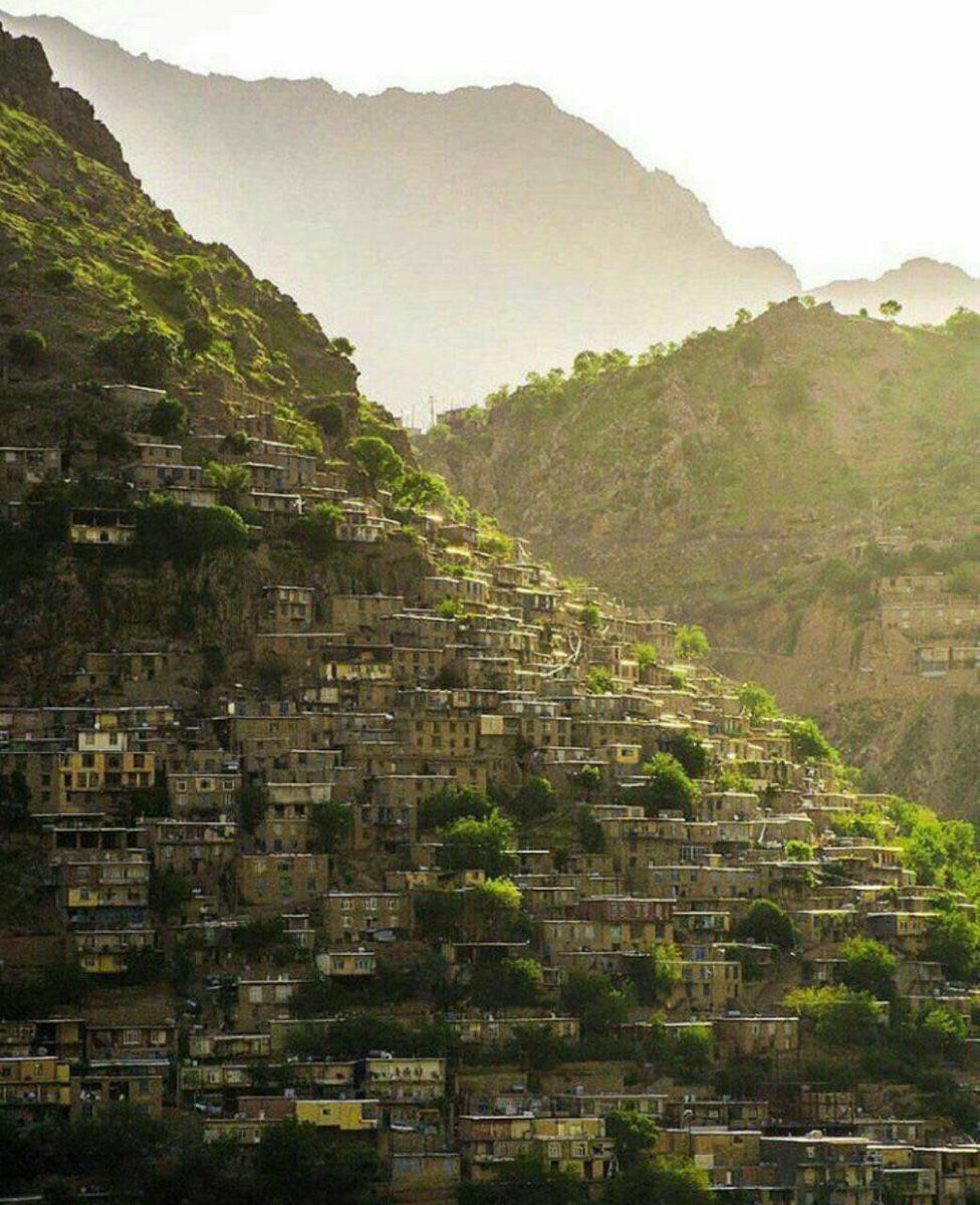 روستای پلکانی اورامان کردستان + عکس