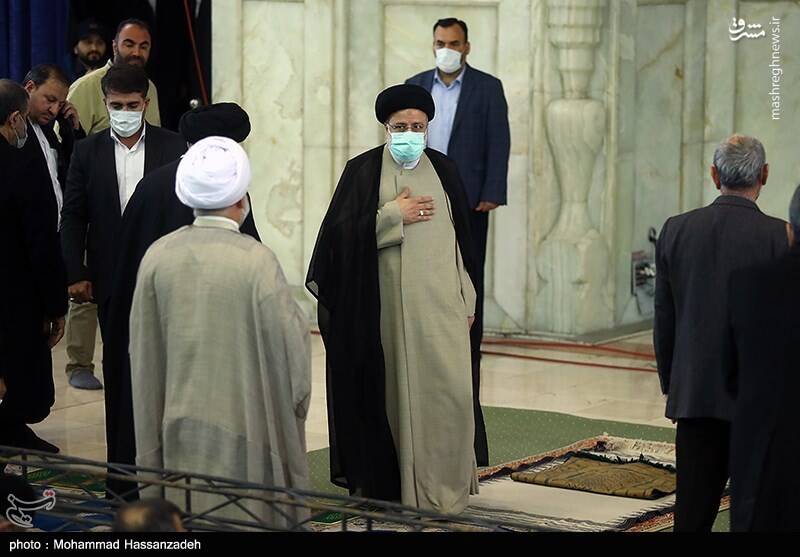 حضور رئیسی در نماز جمعه تهران + عکس