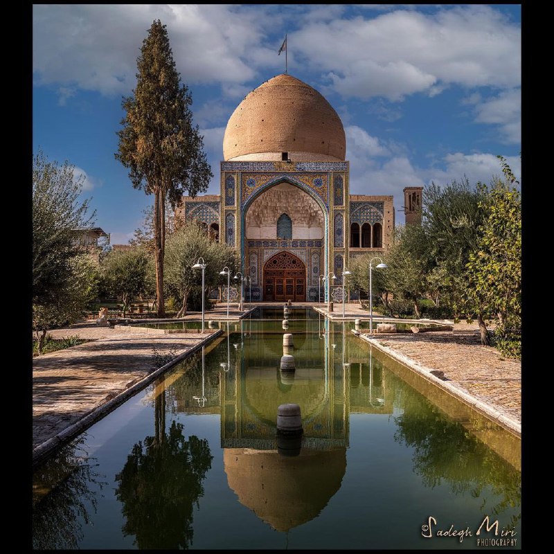 مسجد سلطانی یادگار معماری دوره قاجار + عکس
