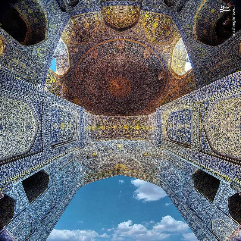 شاهکار معماری ایرانی از زاویه متفاوت + عکس