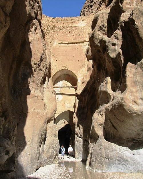 طاق شاه عباسی قدیمی‌ترین سد قوسی جهان در طبس + عکس
