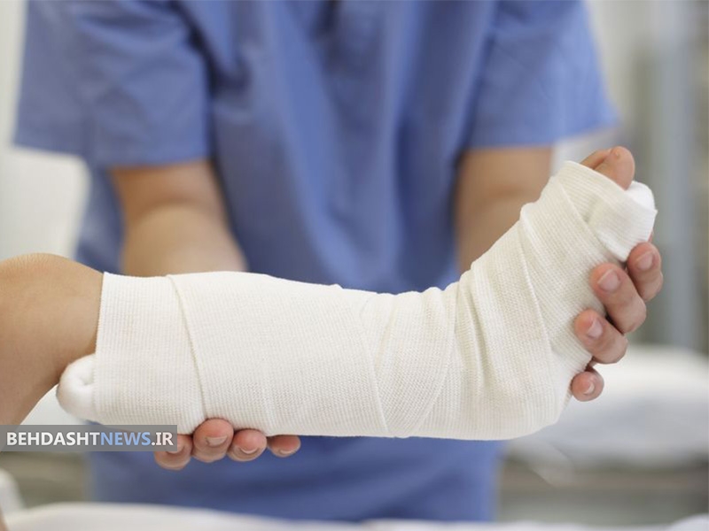کمک‌های اولیه در هنگام شکستگی استخوان