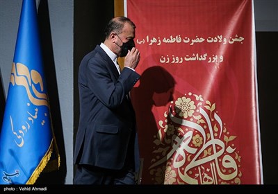 تصاویری از مراسم بزرگداشت روز زن با حضور وزیر امور خارجه 