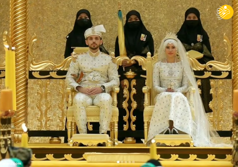 جشن عروسی دختر سلطان برونئی + عکس