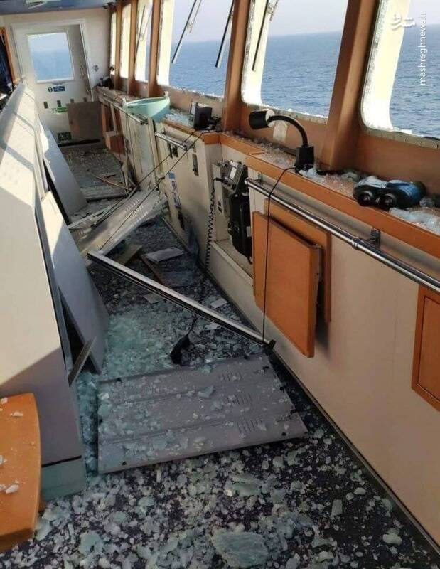 حمله موشکی به کشتی ترکیه در حوالی آب های اوکراین + عکس