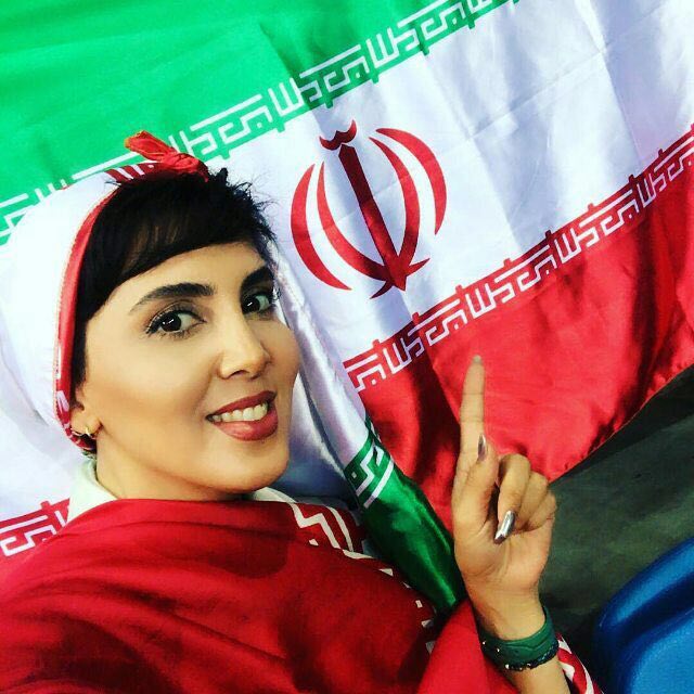 لیلا بلوکات در دیدار والیبال ایران-ایتالیا+عکس
