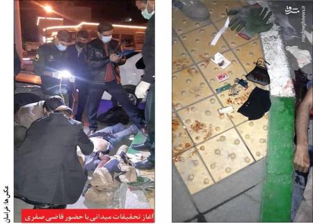 زن جوان جسد مردی را از خودرو بیرون انداخت + عکس
