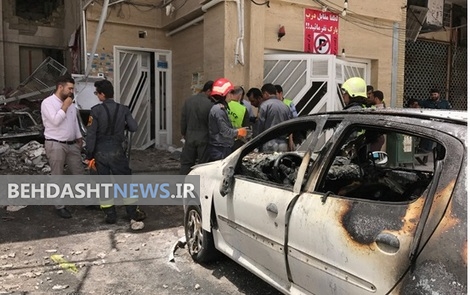  خسارات آتش‌ سوزی هایپر مارکت شیراز/ تصاویر