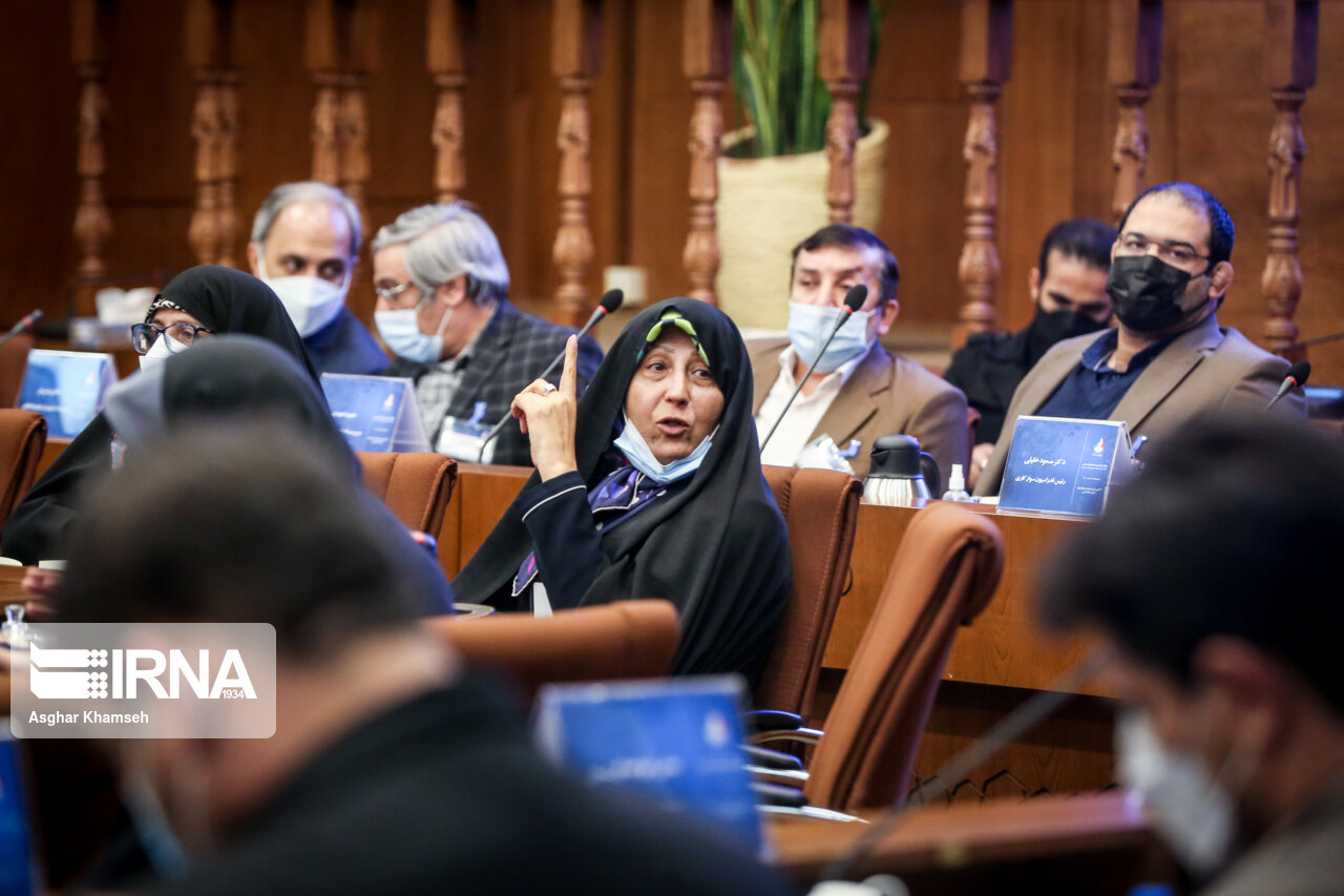 فاطمه هاشمی در مجمع کمیته ملی المپیک + عکس