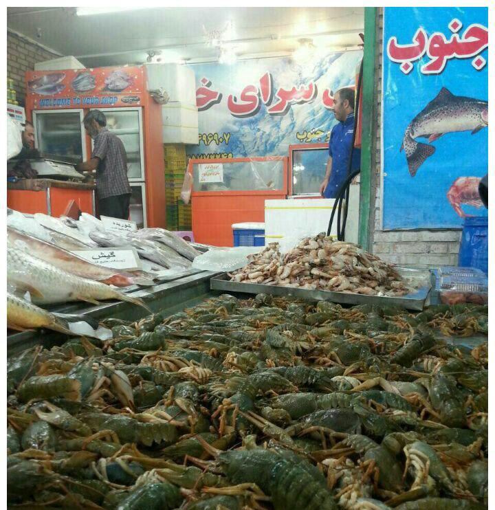 فروش آزادانه خرچنگ در تهران + عکس