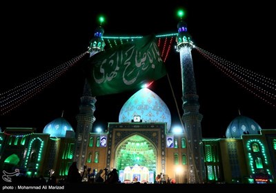 تصاویر| نیمه شعبان و مسجد مقدس جمکران