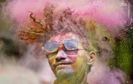  رنگ بازی به سبک هندی‌ها + عکس