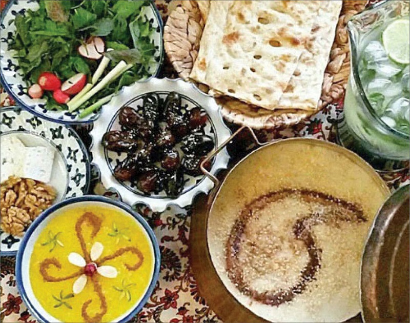 اینفوگرافیک| سحری و افطاری چه بخوریم؟