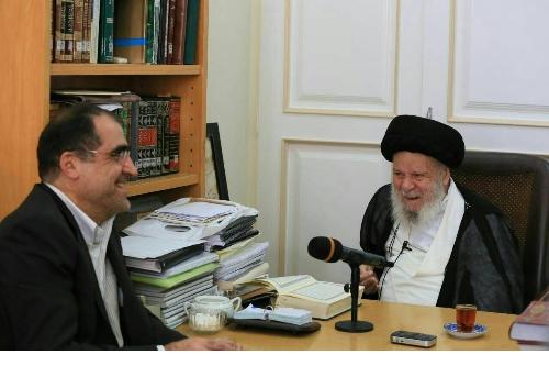 دلنوشته وزیر بهداشت در تلگرام برای فقیهی که همیشه با مردم بود 