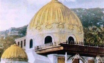 عکس/ گنبد و بارگاه حضرت خدیجه(س) قبل از تخریب 
