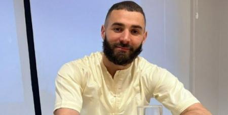 سحری خوردن کریم بنزما + عکس