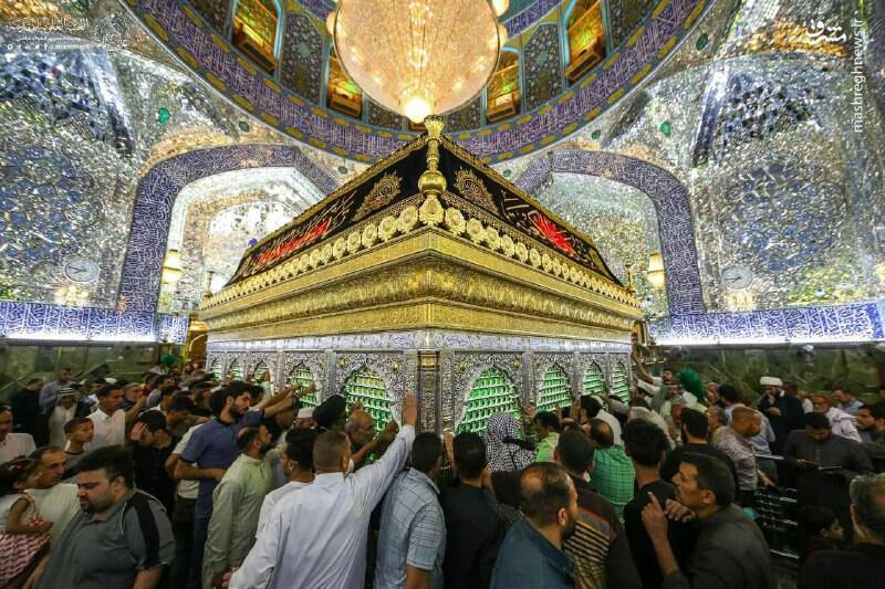 حال و هوای حرم نورانی امیرالمومنین(ع) + عکس