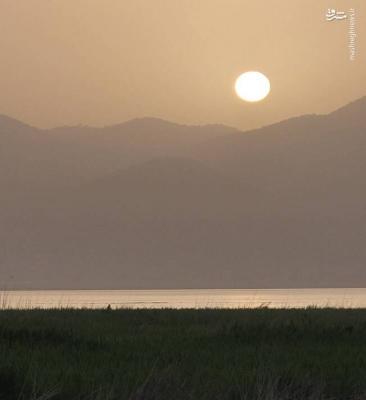 غروب زیبای خورشید در مریوان + عکس