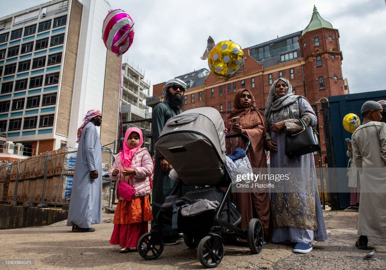 جشن عید فطر در لندن + عکس