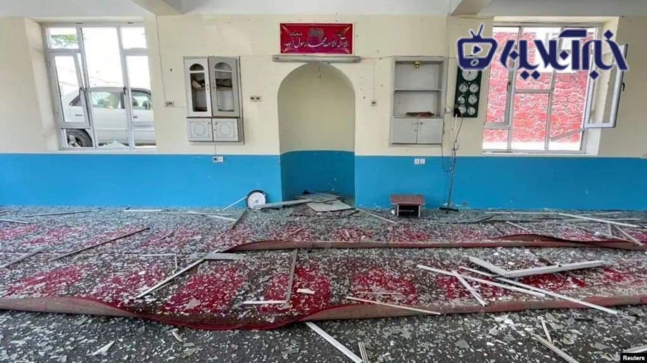 اولین تصویر از انفجار در نماز جمعه کابل + عکس