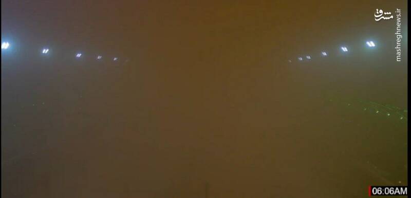طوفان شن در بین الحرمین + عکس