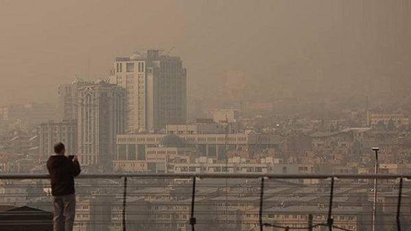 شاخص آلودگی هوای تهران به وضعیت بنفش رسید