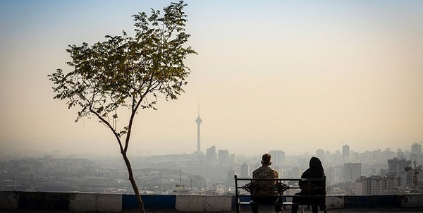 وضعیت آلودگی هوای امروز  تهران 