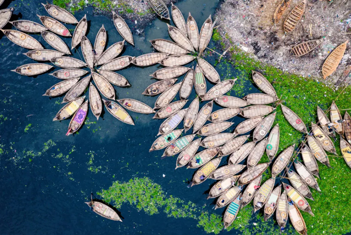 پارکینگ قایق‌ها + عکس