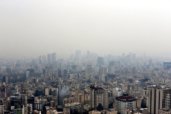 وضعیت امروز آلودگی هوا در تهران 