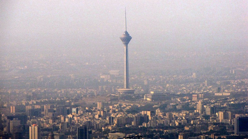  وضعیت شاخص آلودگی هوا در هشت کلانشهر کشور در 16 خرداد+ جدول