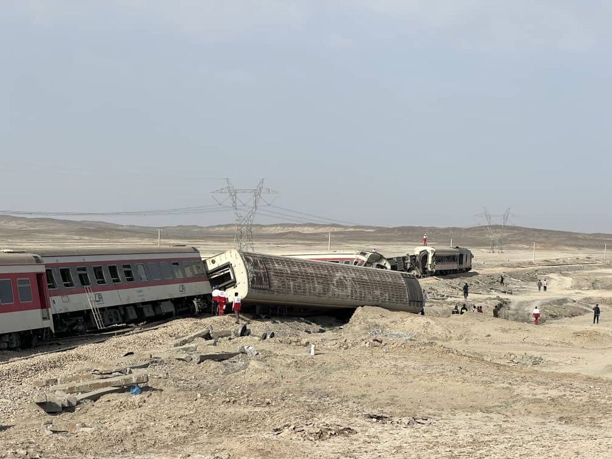 اینفوگرافیک| واژگونی قطار در ایران
