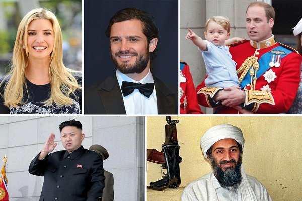 قدرتمندترین آقازاده‌های جهان+ تصاویر