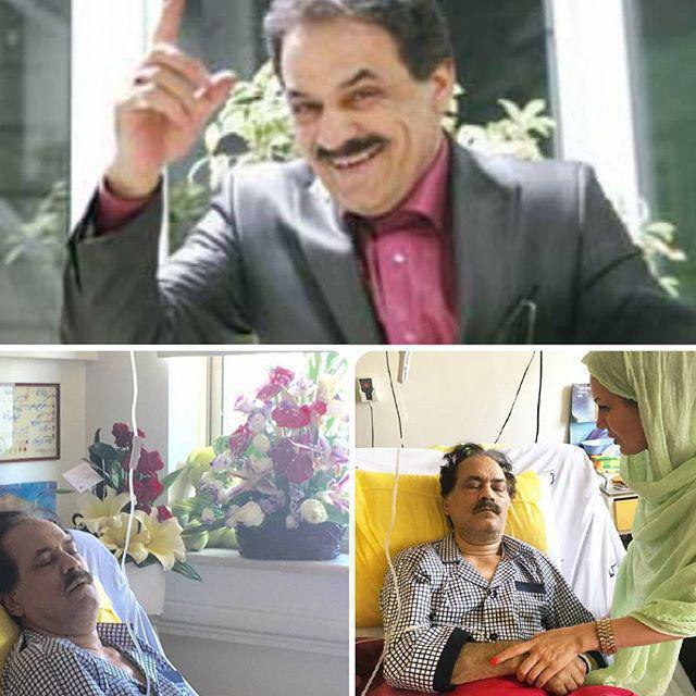 مجری تلویزیون روی تخت بیمارستان + عکس