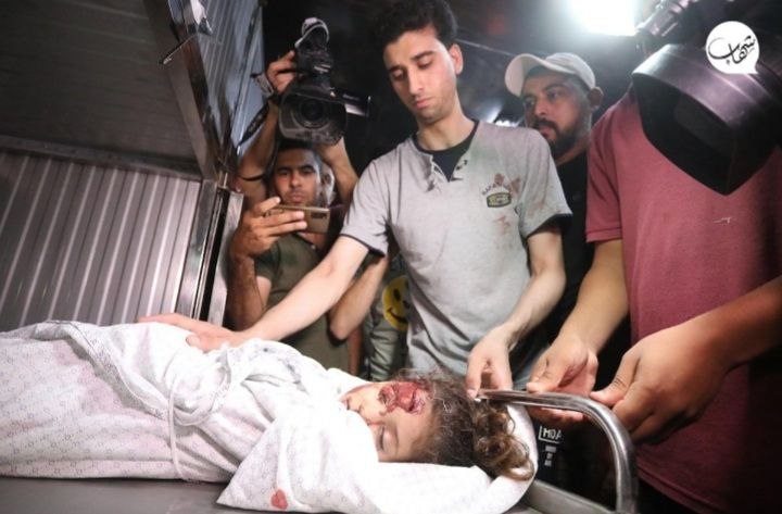 دختر فلسطینی که در حمله دیشب اسرائیل به غزه کشته شد + عکس