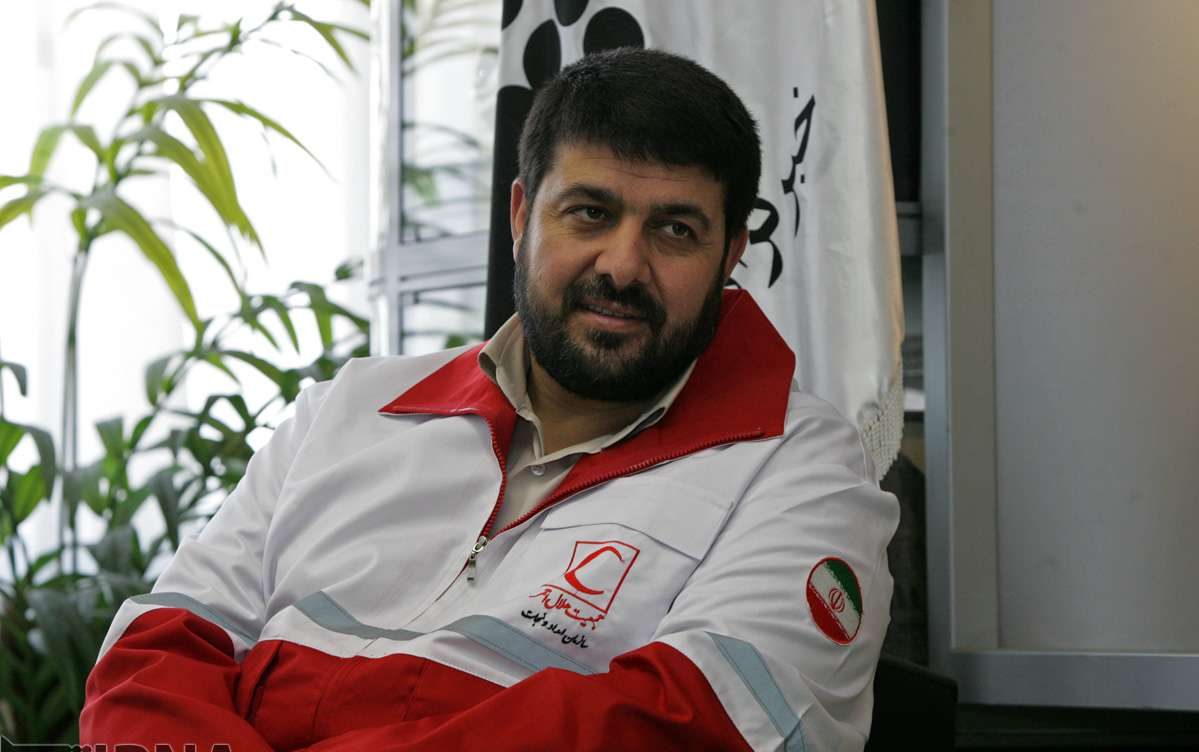 رئیس جمعیت هلال‌احمر از امدادگران تقدیر کرد