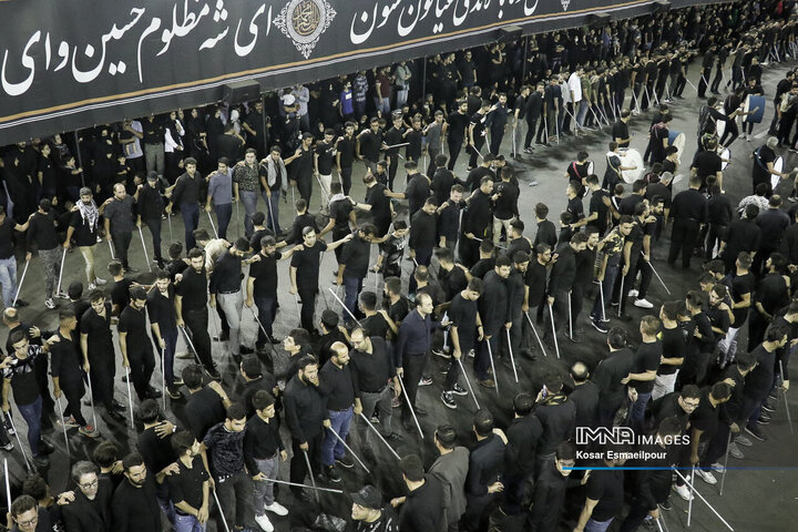 تصاویر| مراسم شاه حسین گویان «شاخسِی» در تبریز