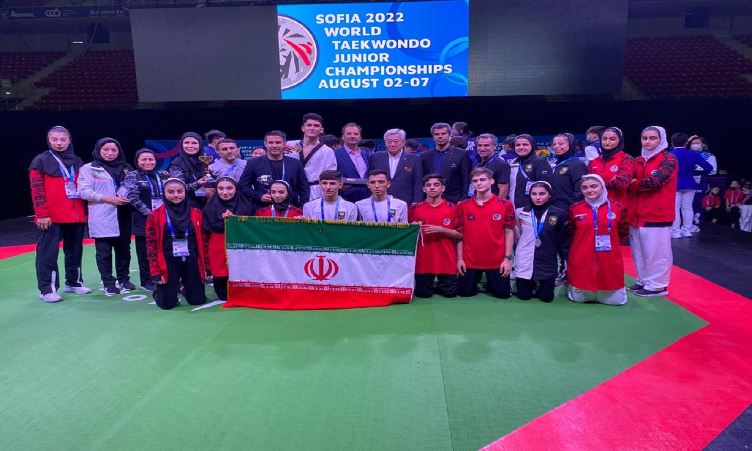 دختران و پسران شایسته ایران روی سکوی نایب قهرمانی جهان + عکس