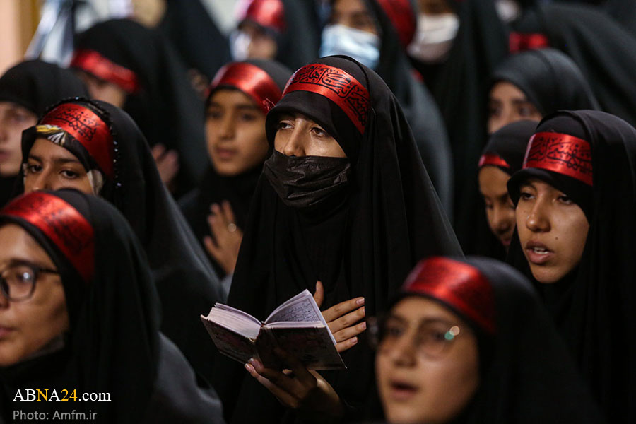 تصاویری از مراسم عزاداری دختران بهشتی 