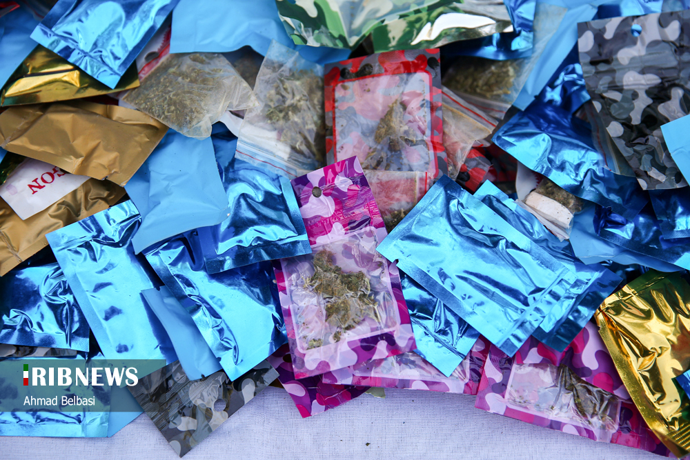 کشف انواع مواد مخدر در بسته بندی های متفاوت + عکس