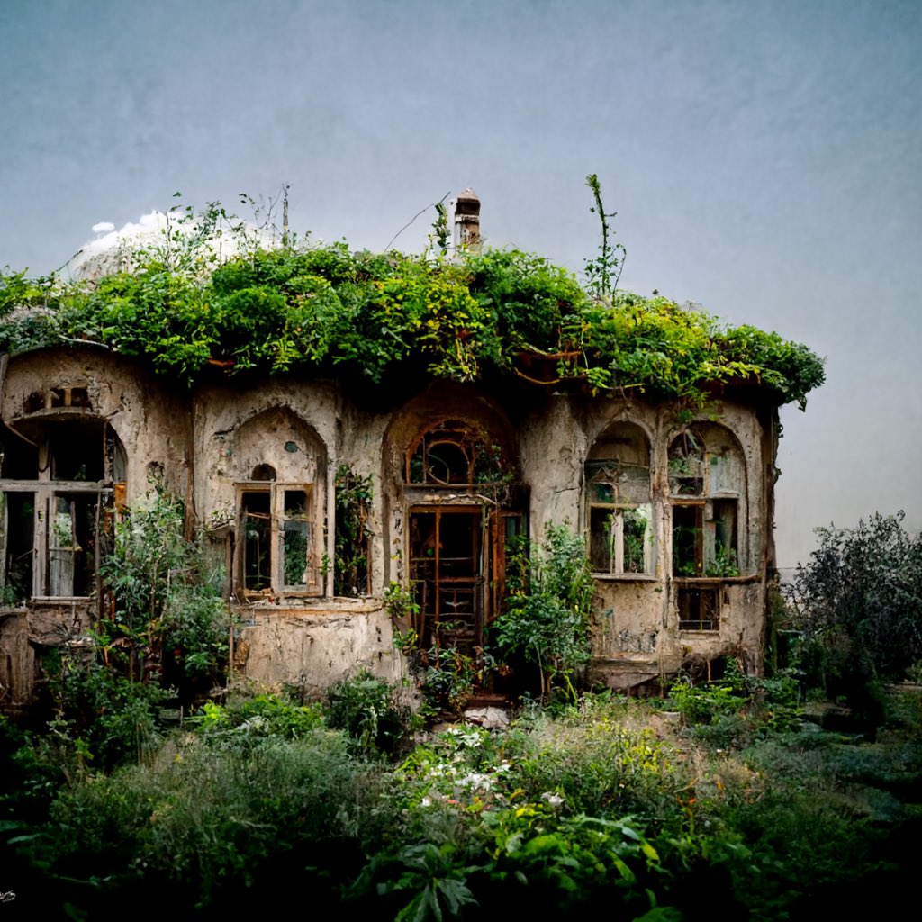خانه ای متروک در شمال ایران + عکس