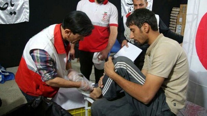 خدمات درمانی جمعیت هلال‌احمر در عراق رایگان است