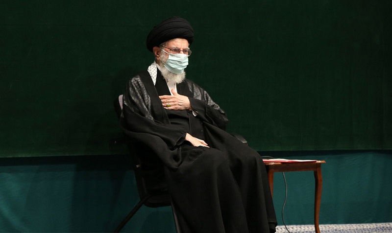 تصاویر| مراسم عزاداری اربعین حسینی در حضور رهبر انقلاب