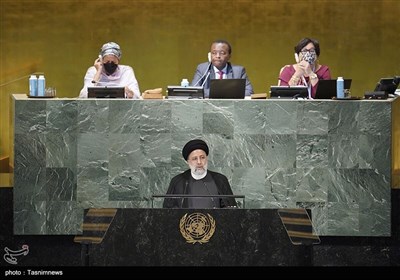 عکس|سخنرانی رئیس جمهور در سازمان ملل 